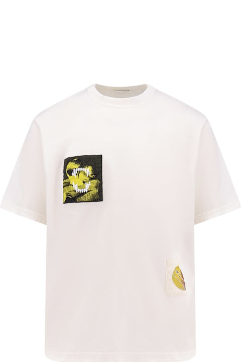 Undercover Jun Takahashi for Kids Undercover Jun Takahashi Cotton T-shirt With Iconic Patches