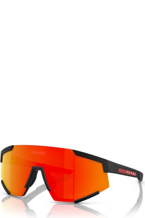Prada Linea Rossa for Kids Prada Linea Rossa Prada Linea Rossa Ps 04ws Dg002u Nero Gommato Sunglasses