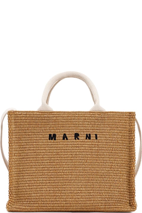 Homeware Marni Raffia East-west Tote Bag