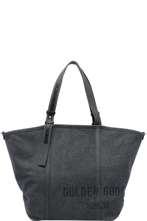 Fashion for Women Golden Goose 24.7 Ew Canvas Shopping Bag