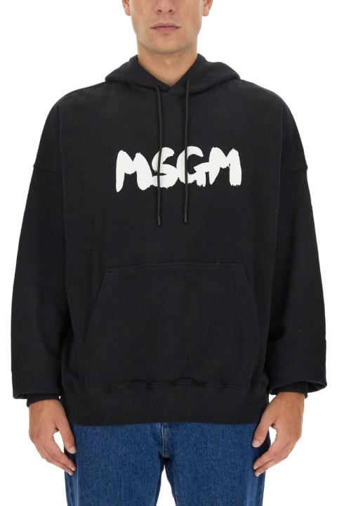 MSGM Fleeces & Tracksuits for Men MSGM Sweatshirt With Logo