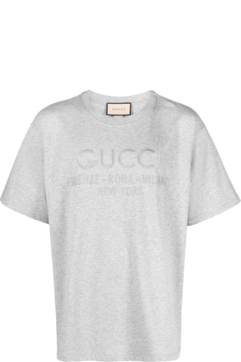 Gucci Topwear for Men Gucci Logo T-shirt