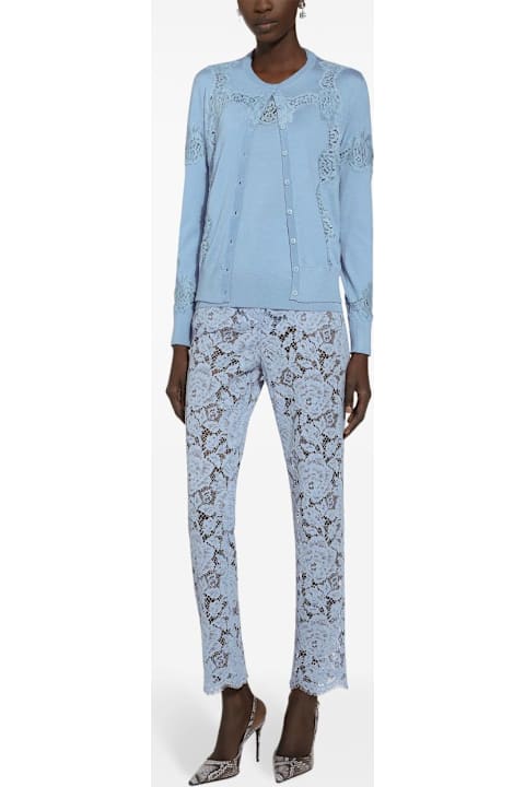 Dolce 
Gabbana Cordonetto Lace Trousers