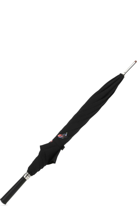 メンズ新着アイテム Alexander McQueen Black Nylon Umbrella