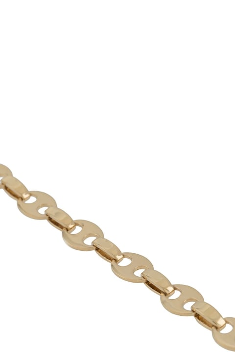 Paco Rabanne Jewelry for Women Paco Rabanne Chain Necklace In Golden Brass
