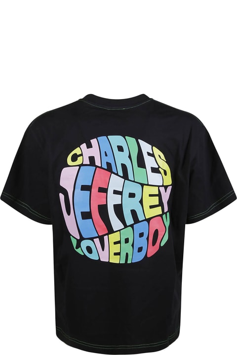 Clothing for Men Charles Jeffrey Loverboy Logo Print T-shirt