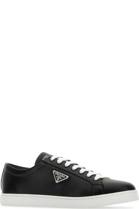 Prada Sneakers for Women Prada Black Leather Sneakers