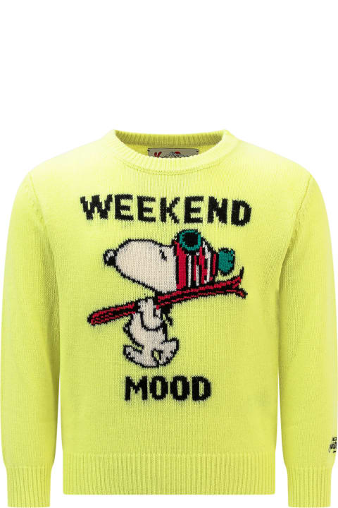 ガールズ MC2 Saint Barthのニットウェア＆スウェットシャツ MC2 Saint Barth Snoopy Sweater