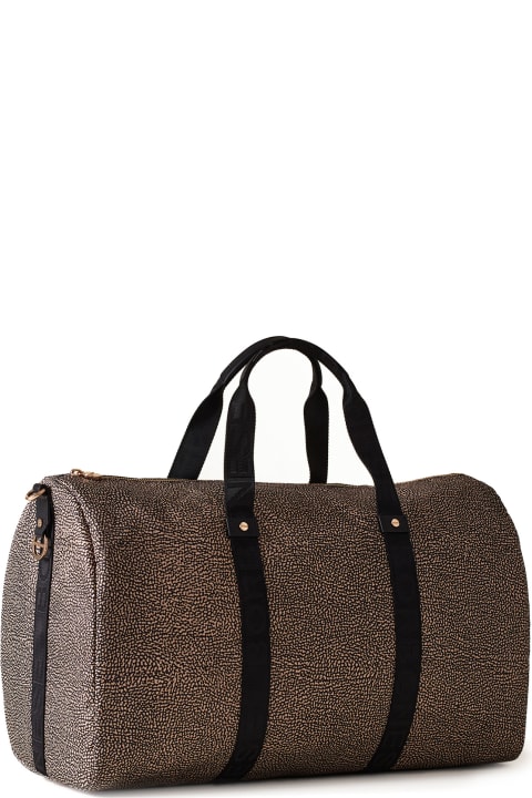 Nylon Op Travel Bag With Shoulder Strap