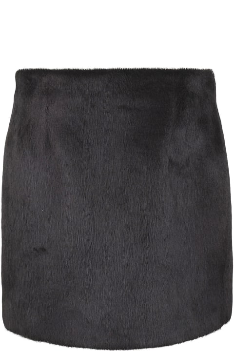 Fashion for Women MSGM Fur Coated Skirt