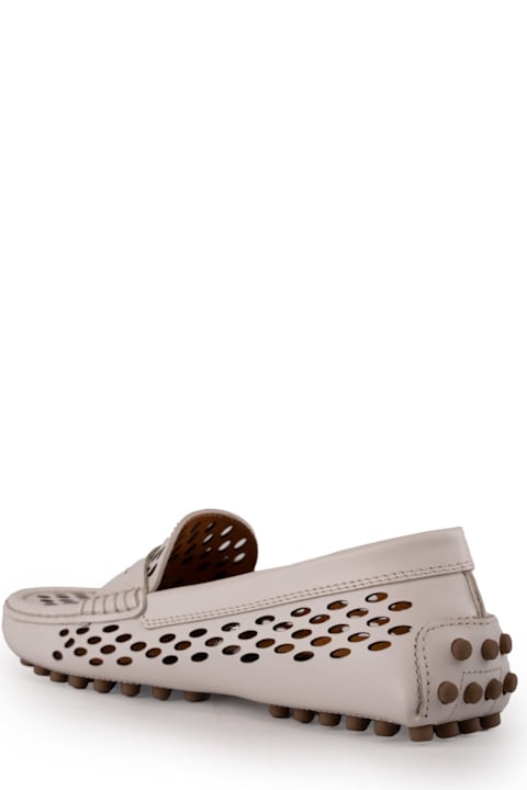 Homeware Tod's Perforated Leather Loafers