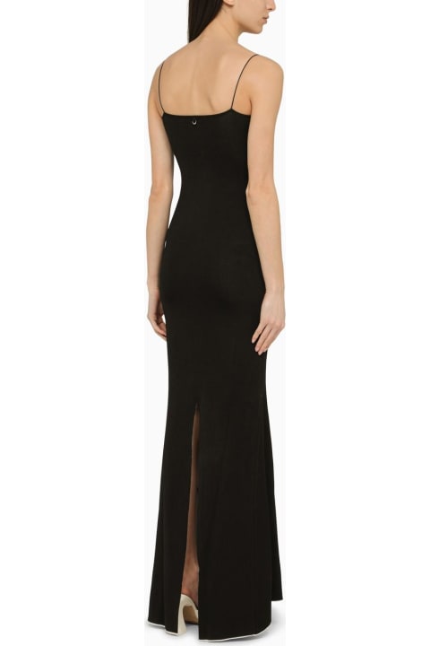 Fashion for Women Jacquemus Aro Black Viscose Long Dress