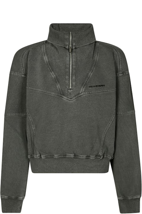 Marant Étoile Fleeces & Tracksuits for Women Marant Étoile Yaele Half-zip Sweatshirt