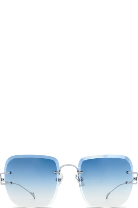 Eyewear for Men Eyepetizer Montaigne Silver Sunglasses