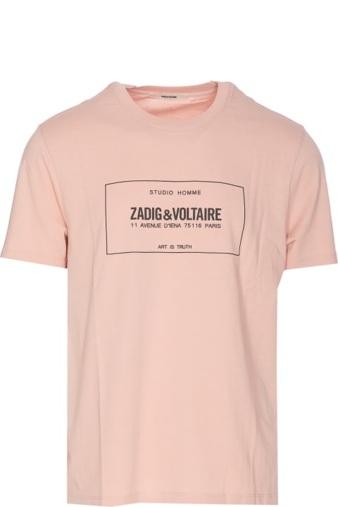 Zadig & Voltaire Topwear for Men Zadig & Voltaire Ted Blason T-shirt