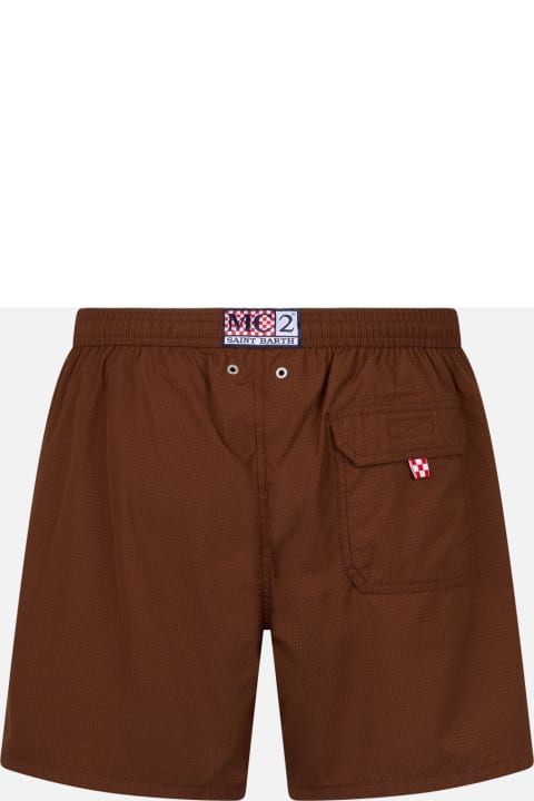Homeware MC2 Saint Barth Seersucker Classic Light Swim Shorts Patmos
