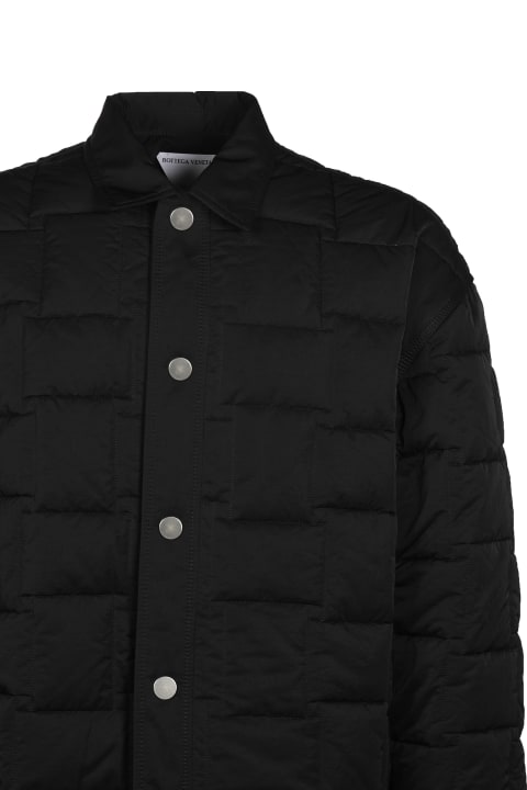 Bottega Veneta Coats & Jackets for Men Bottega Veneta Intreccio Technical Jacket