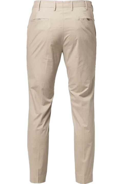 Incotex Clothing for Men Incotex Beige Cotton Trousers