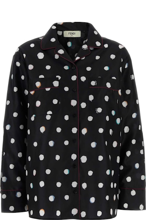Homeware Fendi Printed Silk Shirt
