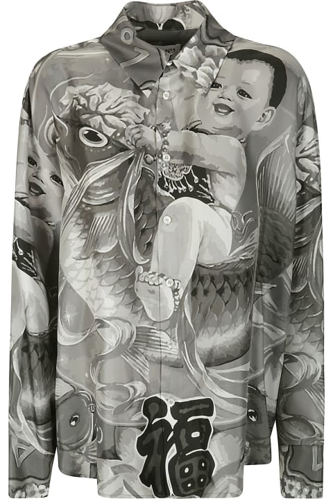 Long Sleeve Printed Shirt