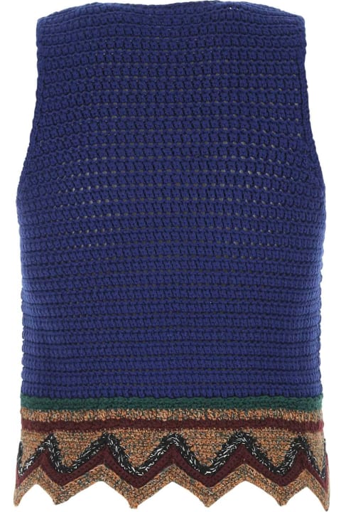 Saint Laurent Coats & Jackets for Men Saint Laurent Embroidered Wool Top