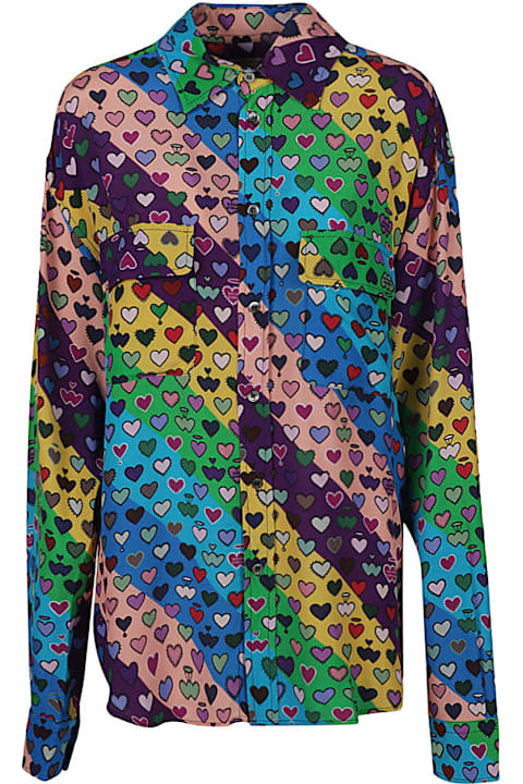 Alessandro Enriquez for Men Alessandro Enriquez Printed Viscose Shirt