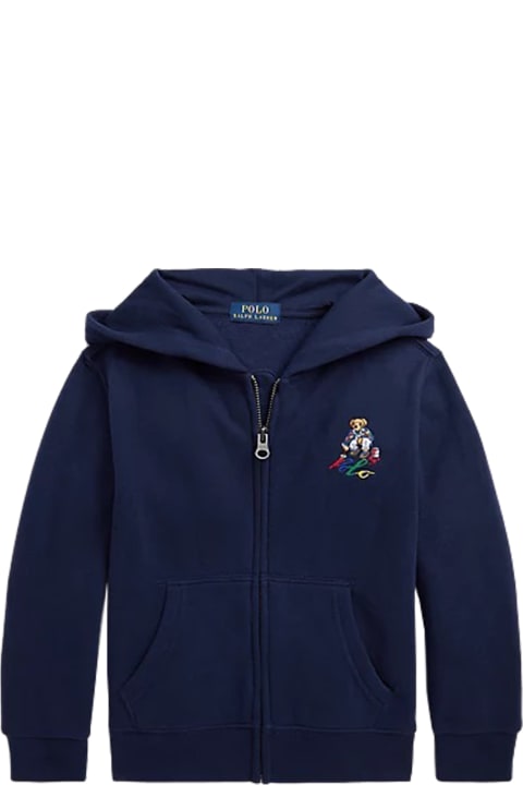Ralph Lauren Sweaters & Sweatshirts for Boys Ralph Lauren Polo Bear Hoodie With Zipper