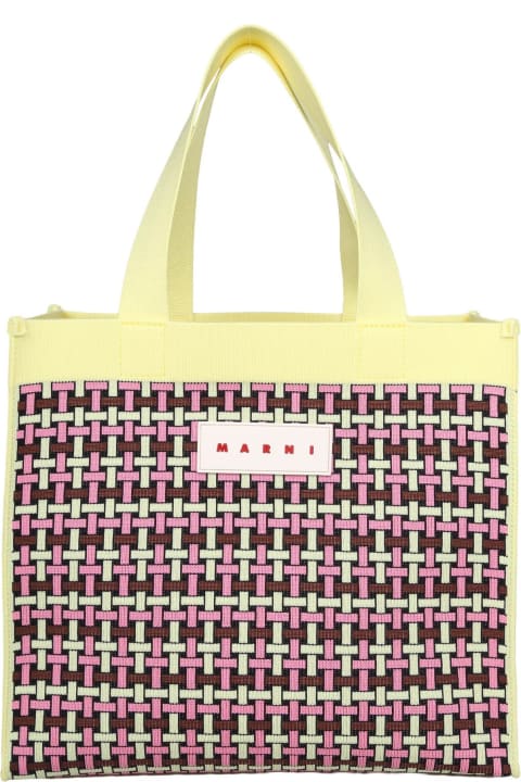Marni Bags for Women Marni Shopping In Multicolor Knit