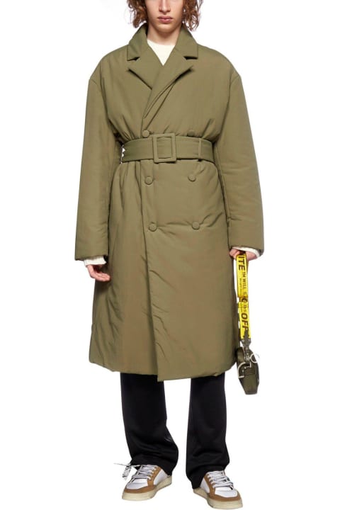 Off-White Coats & Jackets for Women Off-White Padded Belted Waist Coat