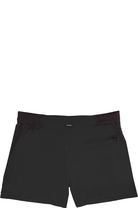 Homeware MC2 Saint Barth Black Man Swim Shorts