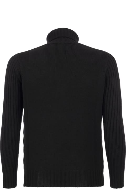 Tagliatore Sweaters for Men Tagliatore Wool Turtleneck Jumper