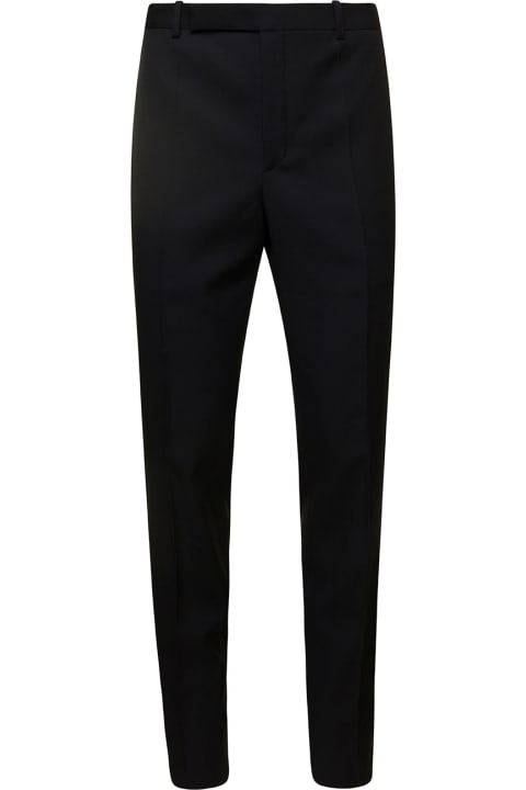 Saint Laurent Clothing for Men Saint Laurent Black Taileur Pants Man