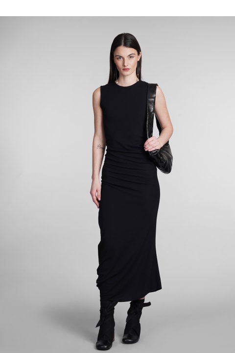 Lemaire Women Lemaire Dress In Black Cotton