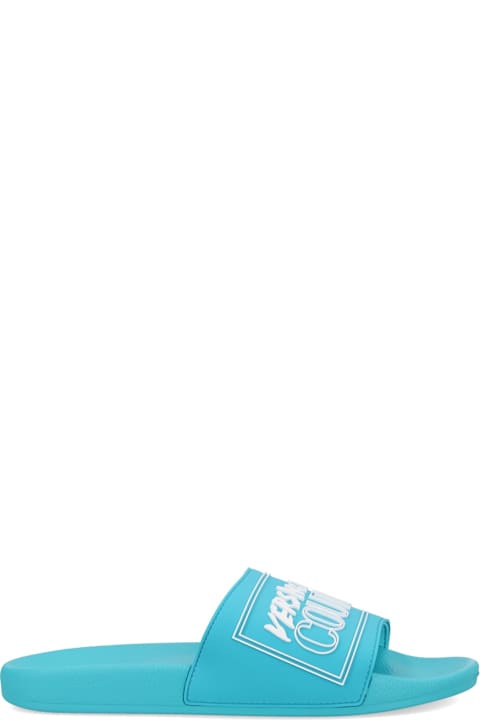 Versace Jeans Couture Slides With Logo