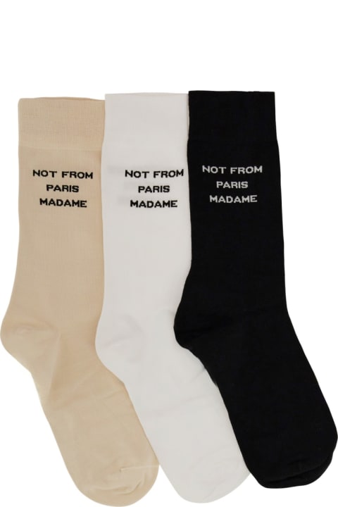 Clothing for Men Drôle de Monsieur Pack Of Three Socks