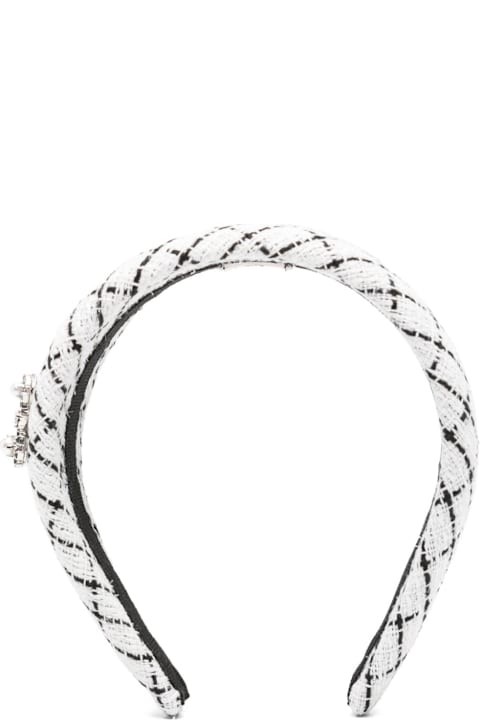Homeware Roger Vivier Rv Flowers Strass Pearl Headband