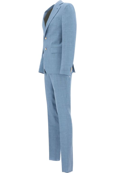 メンズ新着アイテム Brian Dales Linen And Wool Two-piece Suit