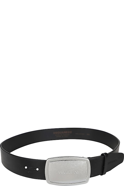 Dsquared2 Accessories for Men Dsquared2 Logo Plaque Belt