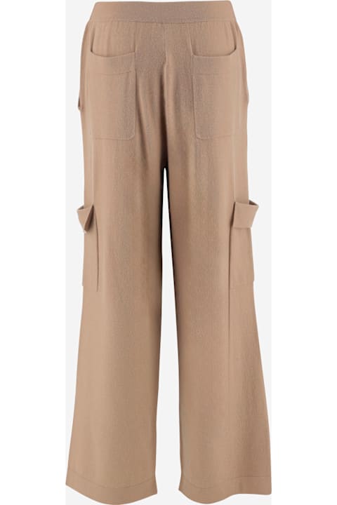 Allude for Women Allude Wool And Cashmere Pants