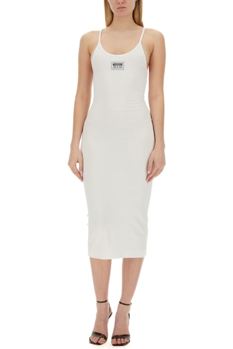 Homeware M05CH1N0 Jeans Ribbed Dress