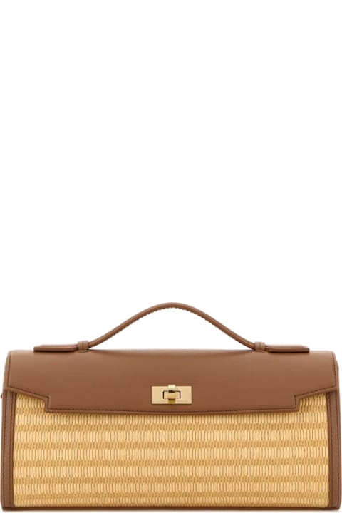 Anya Hindmarch for Men Anya Hindmarch Camel Leather Mortimer Handbag