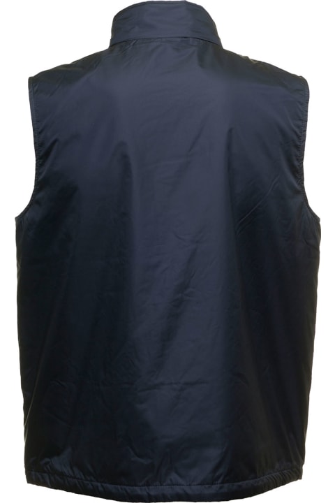 Aspesi for Men Aspesi Man's Blue Nylon Vest