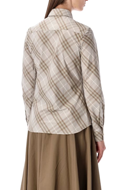 Homeware Burberry London Burberry London Slim Fit Cotton Check Shirt