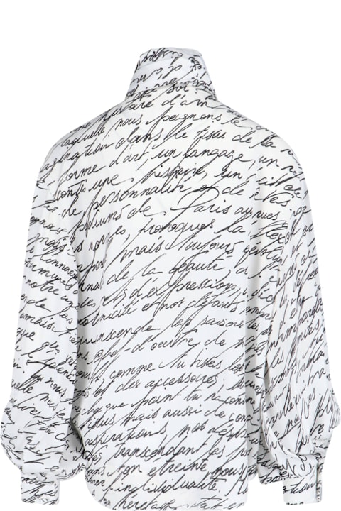 Balmain ملابس علوية لـ السيدات Balmain Lavallière Shirt