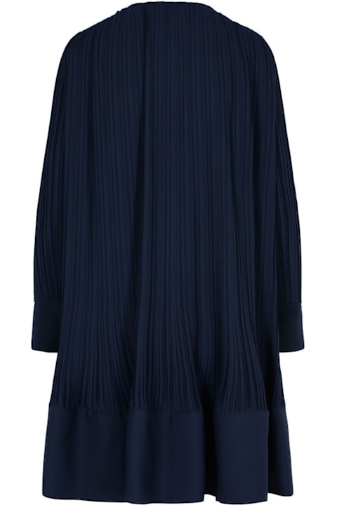 Dresses for Women Lanvin Flared Hem Pleated Midi Dress