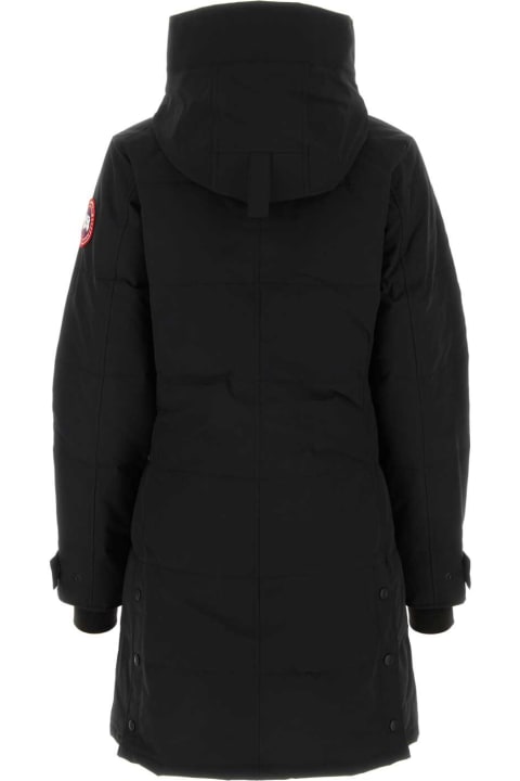 Fashion for Women Canada Goose Black Nylon Shelburne Parka Down Jacket