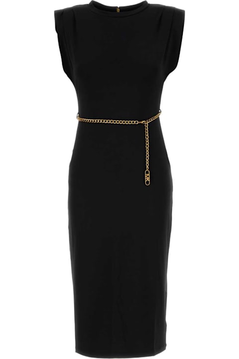 أدوات منزلية Michael Kors Black Jersey Dress