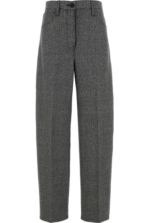 Homeware Prada Embroidered Glencheck Pant