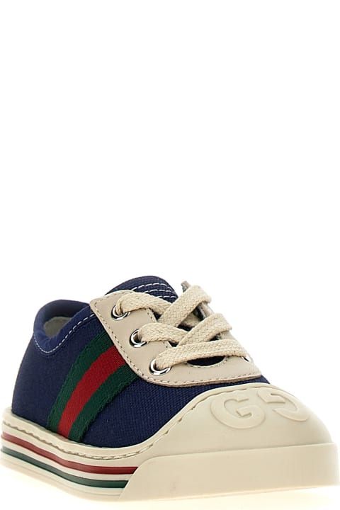 Fashion for Kids Gucci Web Tape Sneakers