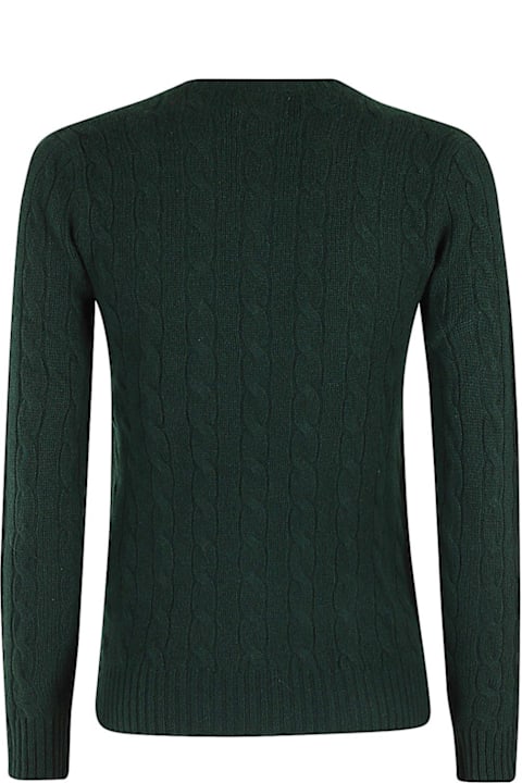 Ralph Lauren Sweaters for Women Ralph Lauren Pony Embroidered Cable-knit Jumper